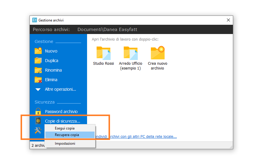 Copia di sicurezza Easyfatt step 3