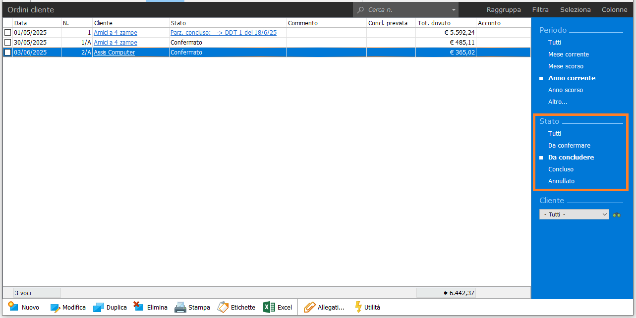 EasyFatt evasione ordini