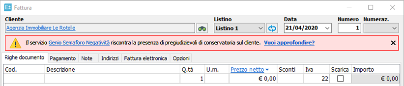 Genio alert su Easyfatt