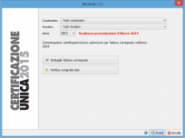 Modello CU - Certificazione Unica
